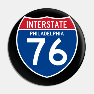 SIXERS logo Pin