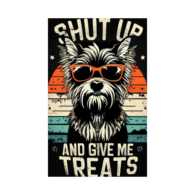 Shut Up and Give Treats - Yorkshire Terrier Editio by pavelrmata