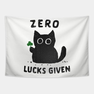 Zero Lucks Given Tapestry