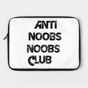 Noob Laptop Cases Teepublic - 