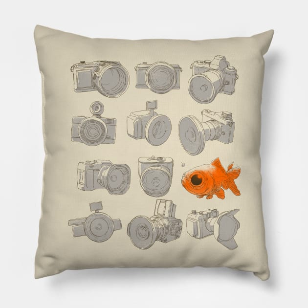 Fisheye Pillow by angrymonk