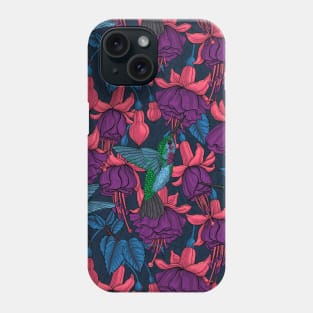 Hummingbird garden Phone Case