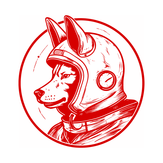 Laika, the first dog in space by hein77