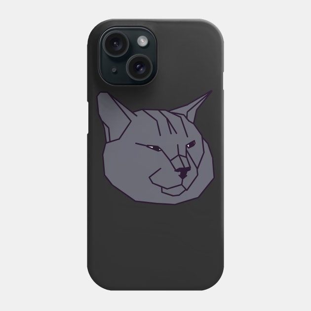 Jim the Shoulder Cat Phone Case by ShoulderCatsRadio