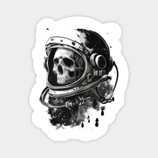 Astronaut helmet skull Magnet