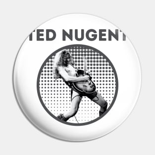 teed nugent || grey Pin