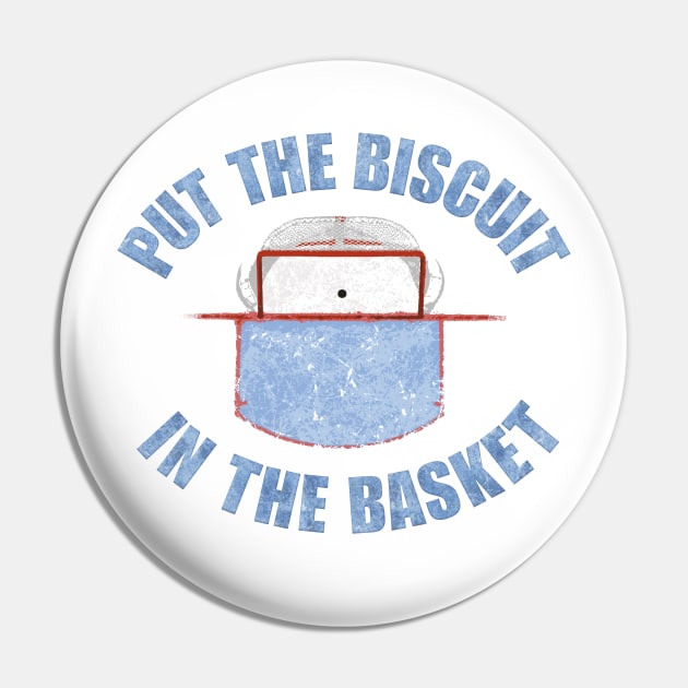 Put The Biscuit In The Basket Pin by eBrushDesign