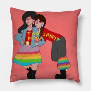 Two Spirit Pride Pillow