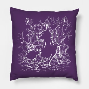 Halloween Witch Unique Pillow