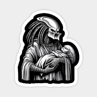 Alien vs. Predator Parody Magnet