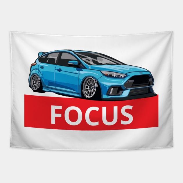 Ford Focus Tapestry by artoriaa