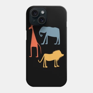 Safari animals Phone Case