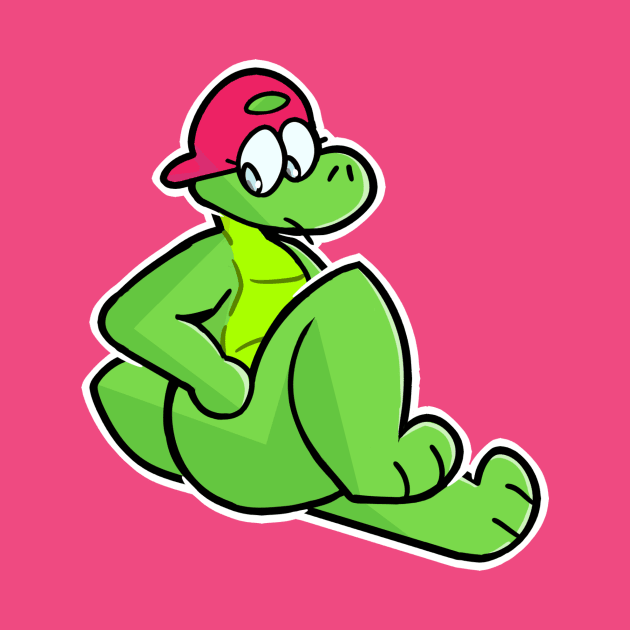 Alli the Alligator looking cute. by arosenbomb