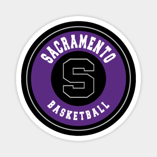 Sacramento basketball Magnet