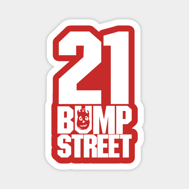 21 Bump Street Magnet by Lucas Brinkman