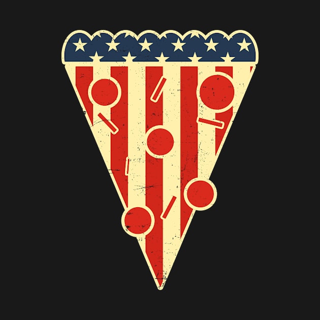 4th Of July 2020 Shirt | America Pizza Gift by Gawkclothing