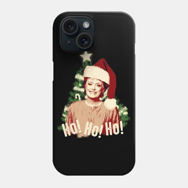 Blanche Devereaux Ho Ho Ho Phone Case by mia_me