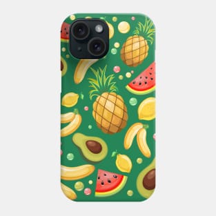 Fresh Summer Fruits Pattern Phone Case