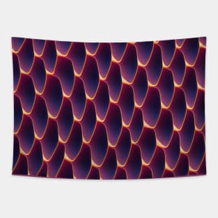Geometric textile seamless pattern design Tapestry