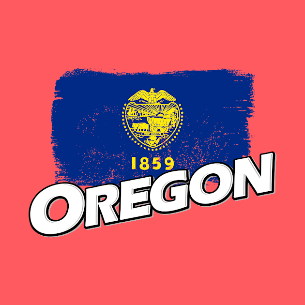 Oregon flag by PVVD