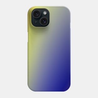 blue yellow texture Phone Case