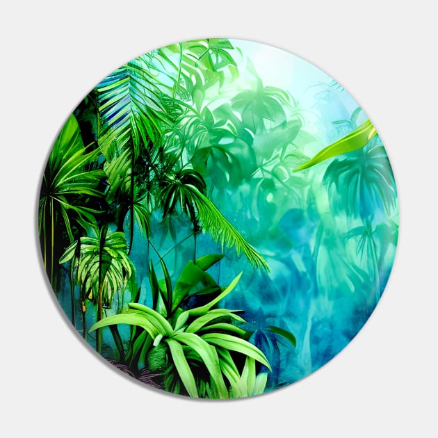 Mystère Forêt Tropicale Pin by Vamamoi Créations