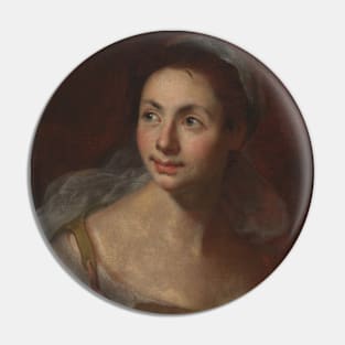 Portrait of a Girl by Francesco Solimena Pin