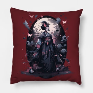 Anime Haunted Geisha Pillow