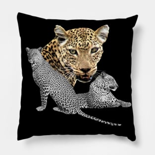 Leopard in Africa Pillow