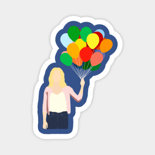 Eleanor with Balloons Magnet