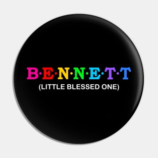 Bennett  - Little Blessed One. Pin