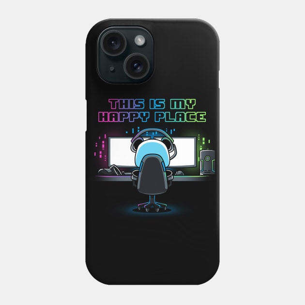 Cute Cool Funny Panda Gaming Animal Lover Artwork Phone Case by LazyMice