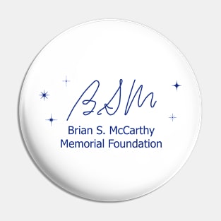 BSM Foundation Blue Logo Pin