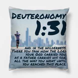 Deuteronomy 1:31 Pillow