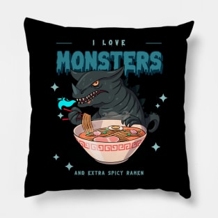 Love Monsters and Ramen Pillow