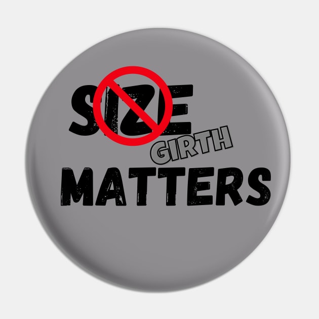 Size Matters Pin by Smallcake Designs