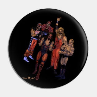 The PAC wrestling Art AEW Pin