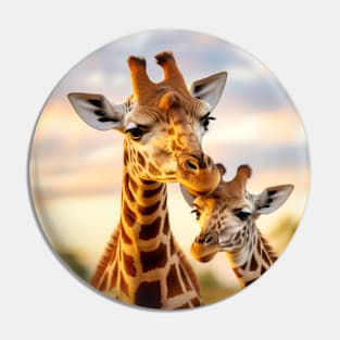 Giraffe Animal Wild Beauty Freedom Wilderness Enchanting Pin