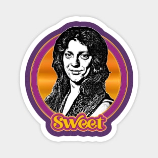 Steve Priest Sweet  // Retro 1970s Style Fan Art Design Magnet