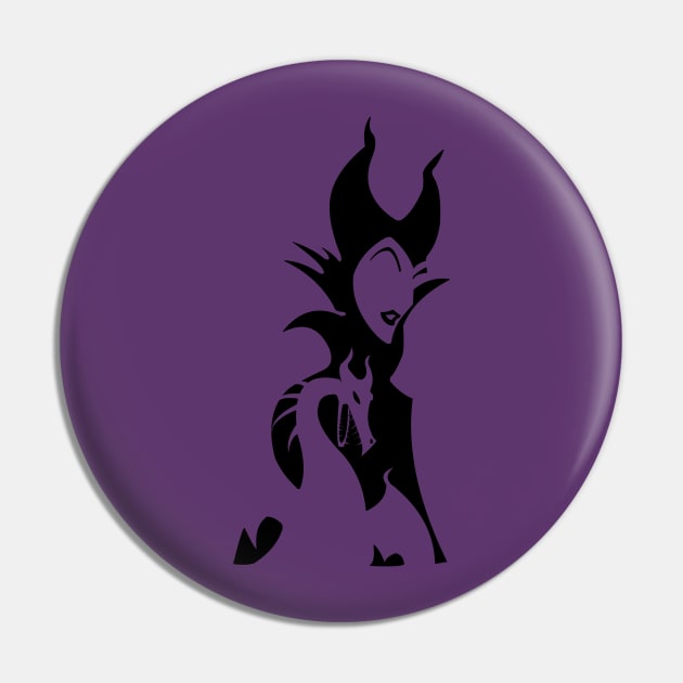 Maleficent Pin by Nykos