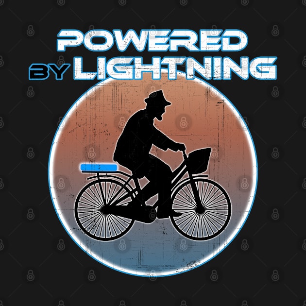 Powered by Lightning by NicGrayTees