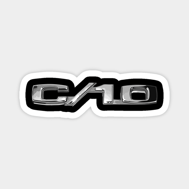 Chevy C-10 Pickup Truck Magnet by rajem