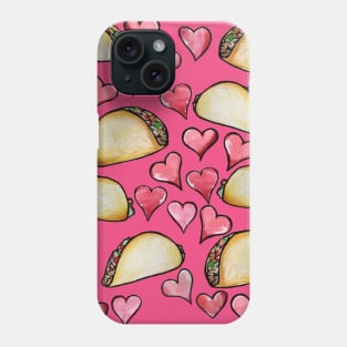 Taco Love on Taco Tuesday Phone Case