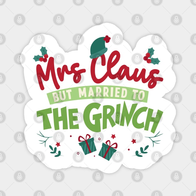 Mrs Claus Magnet by T-shirt Factory