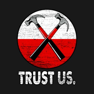 Trust Us Pink Floyd The Wall Vintage Hammers T-Shirt