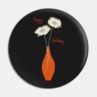 Happy Birthday Pin