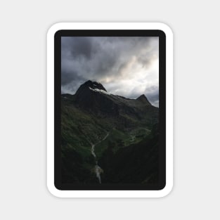 Epic Landscape on Milford Track in New Zealand Magnet