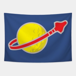 LEGO Space Minifig Classic Logo Tapestry