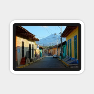 Rue de Granada au Nicaragua Magnet