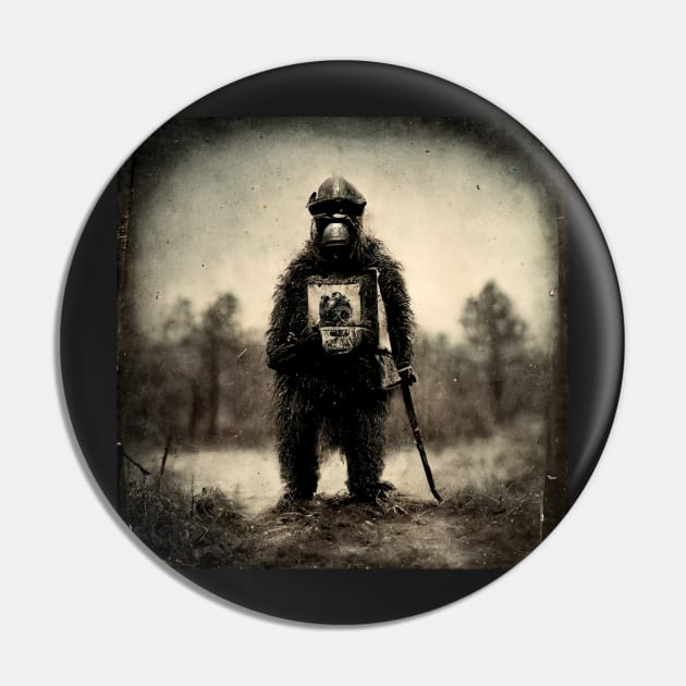 Ape Militia, wet plate photo Pin by AmazinfArt